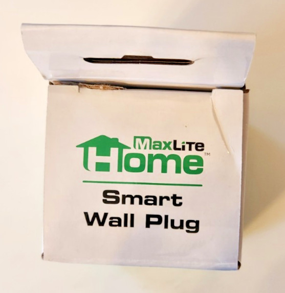 MaxLite WiFi Smart Wall Plug (Google and Alexa Compatible) NEW IN BOX