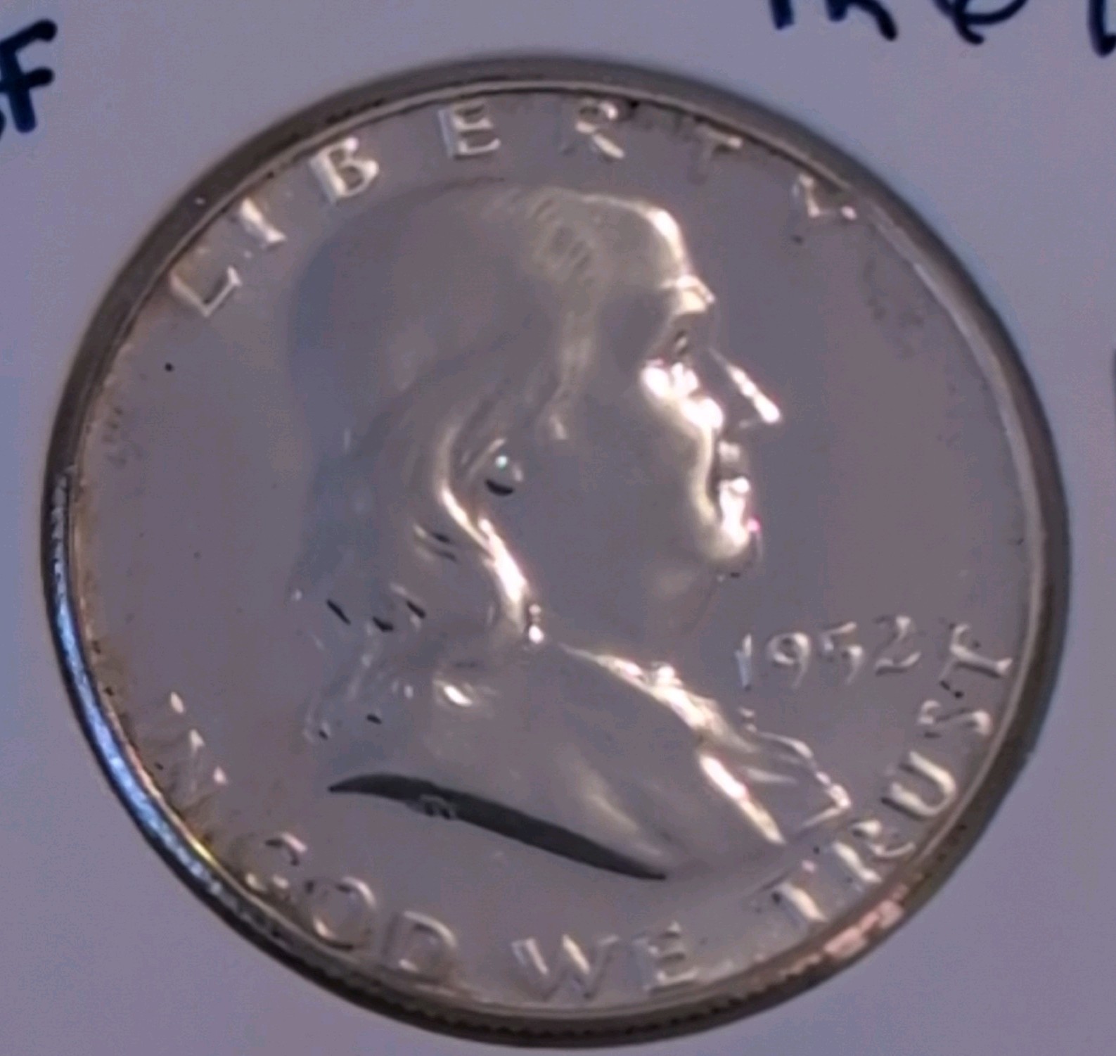 1952 Franklin 50c Proof Half Dollar PF64