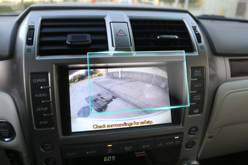Crystal Clear Screen Protector for 2012 Lexus GX460 Vehicle Navigation