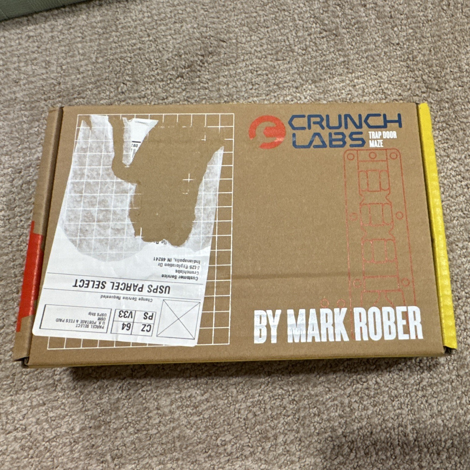CrunchLabs Trap Door Maze Mark Rober Build Box Science Kit Ages 8+ CL-01005
