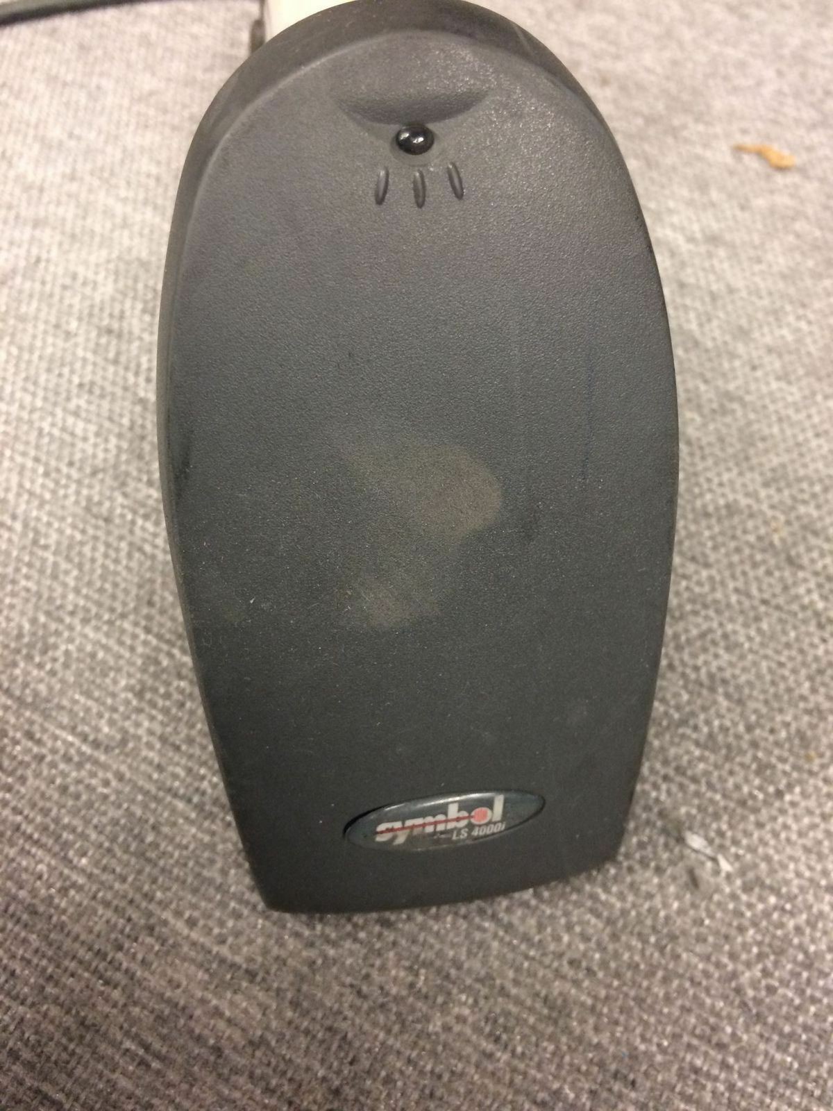 Symbol Handheld Barcode Scanner LS4004i with Stand, WORKING FREE SHIPPING