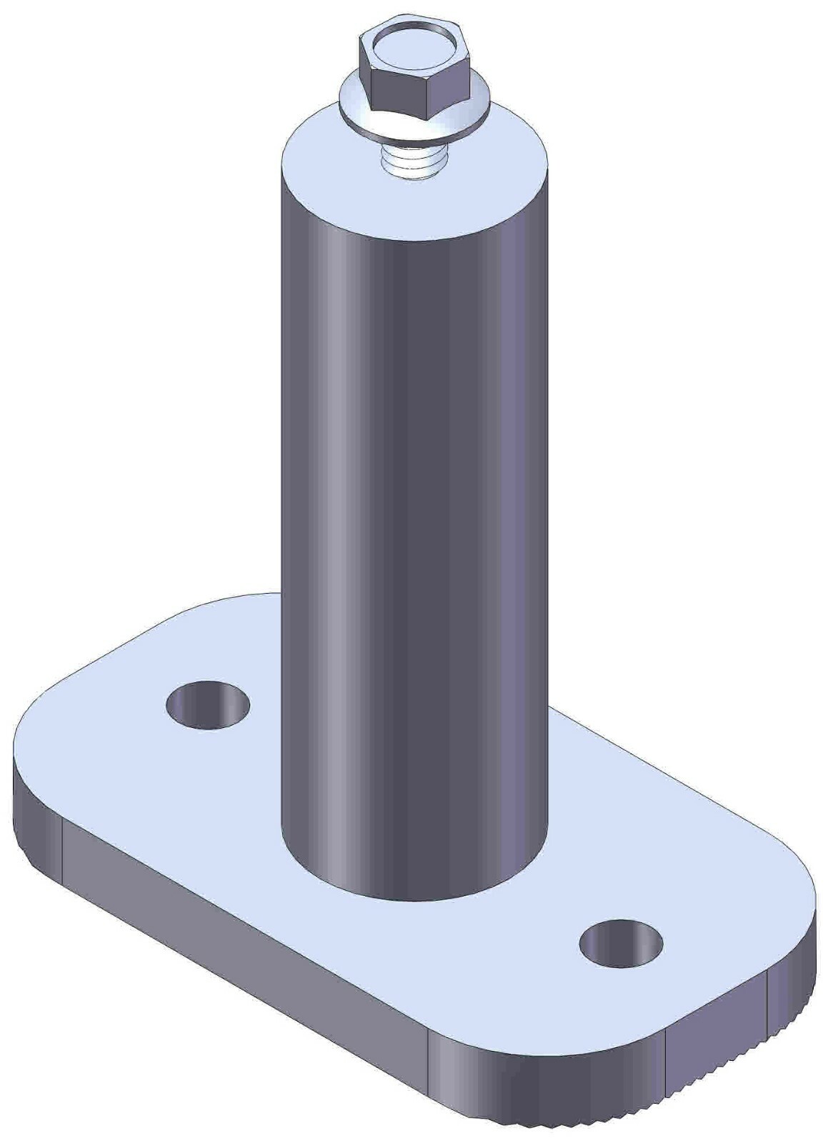 Magerack 6" Standoff Post for Solar Panel Module PV Mounting Racking Pack of 10