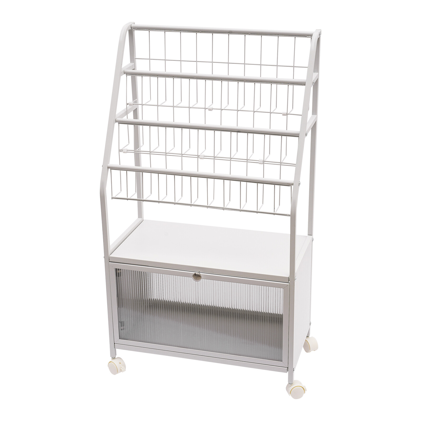 39 inch Bookcase Display Stand Book Toy Organizer Rack Children's Bookshelf