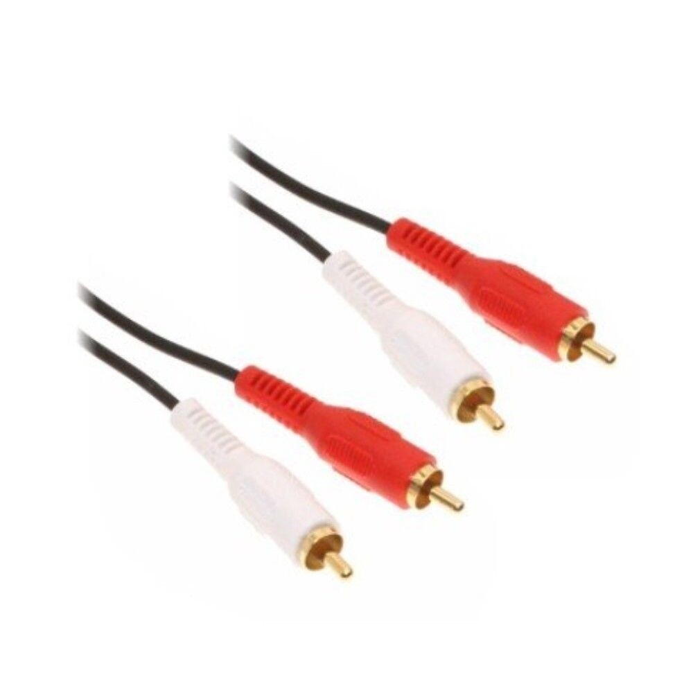 MAGNUM PRO MA412 12ft Male dual RCA plug to Male dual RCA plug Cable