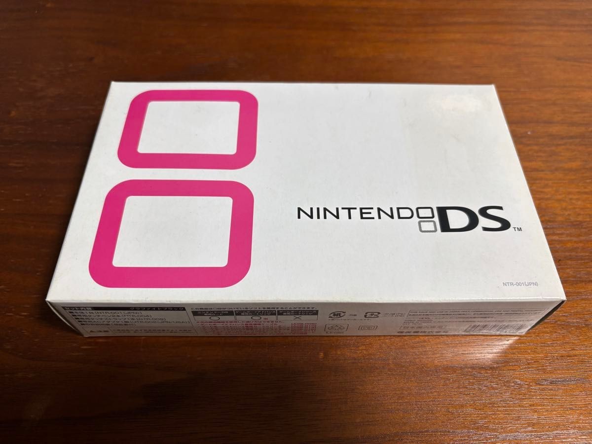 Nintendo DS First Gen Console Graphite Black Excellent Condition