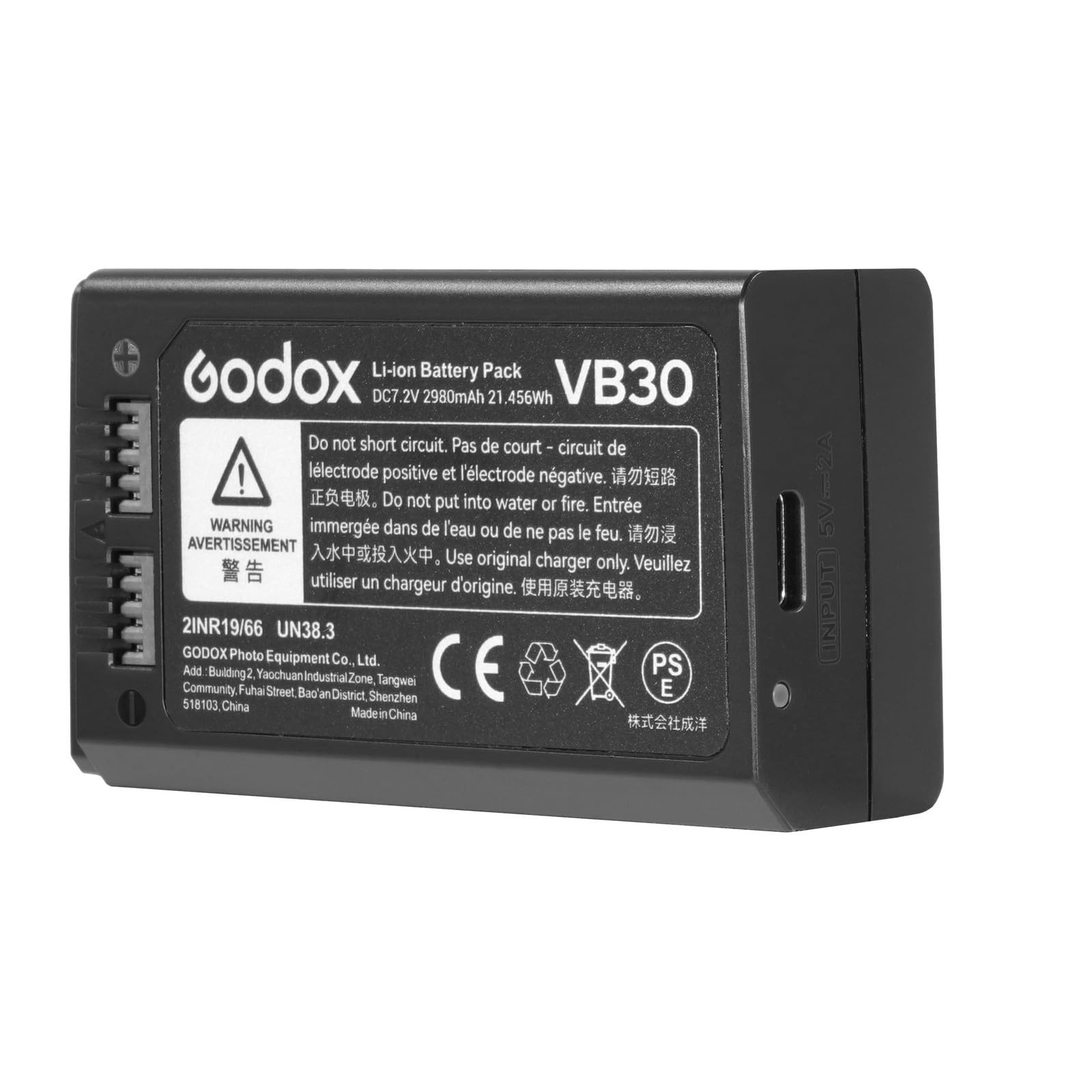 GODOX V1 Pro Battery VB30 Lithium Battery Pack Suitable V1Pro V1 V100 Series ...