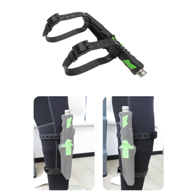 Swimming Strap Wide Buckle Type Adjustable Scubas Diving Cutter Strap Enduring