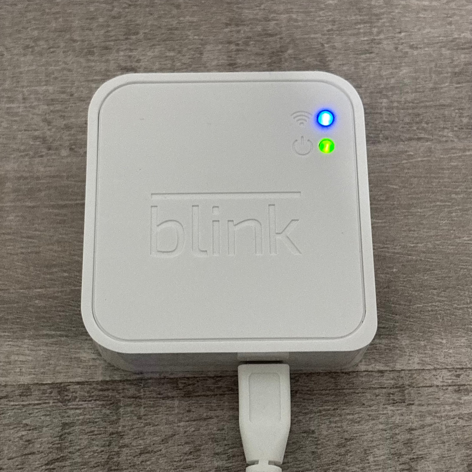 Blink OEM Indoor Security Camera Sync (Model BSM00201U) w/ Cables *TESTED* white