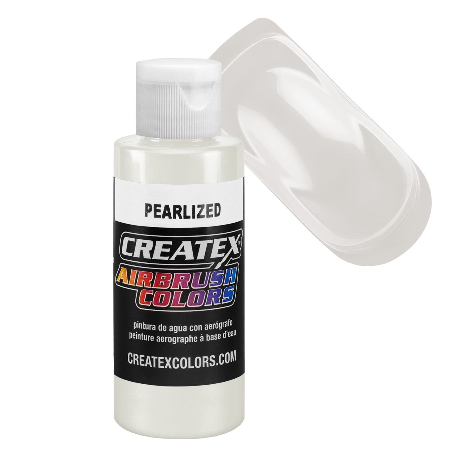 2oz Createx Pearl White 5310 - 2Z Airbrush Paint Color - Art