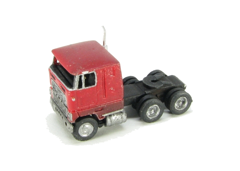 Z Scale Over the Road Truck Tractor -F Type Kit by Showcase Miniatures (4005)