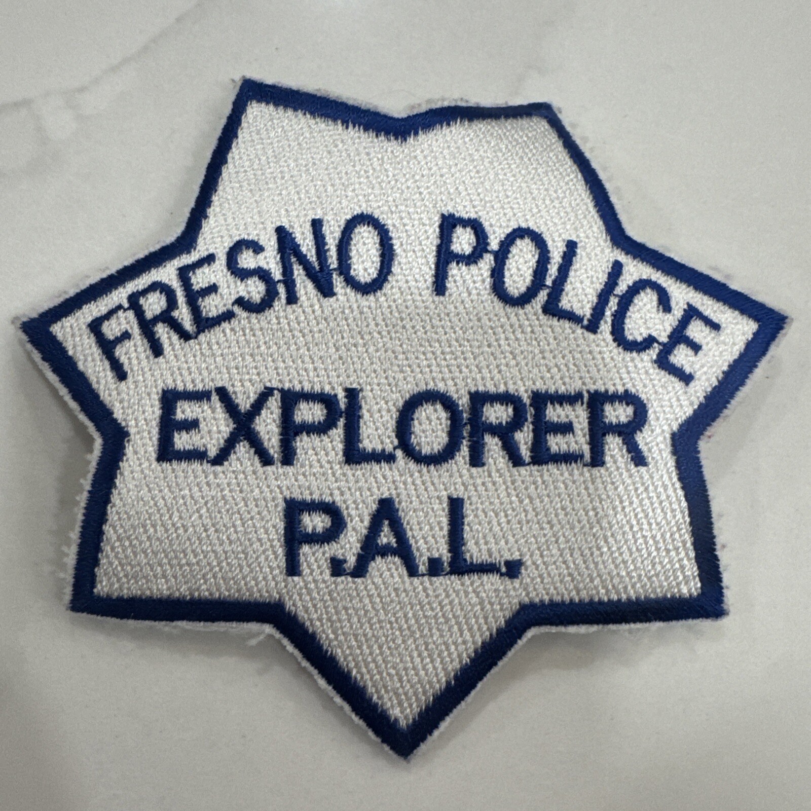 Vintage RARE Fresno Police Explorer P.A.L. Patch 4.25”