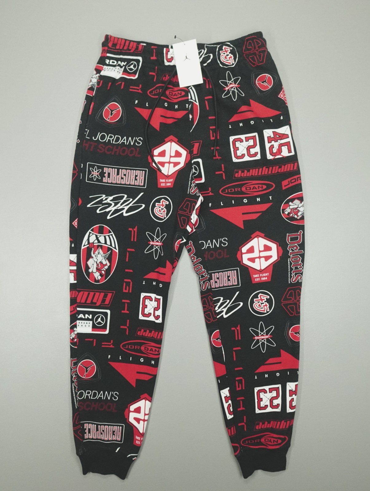Nike Jordan Men's Sweatpants Fleece Jogger Essential AOP Pants HM7257-010