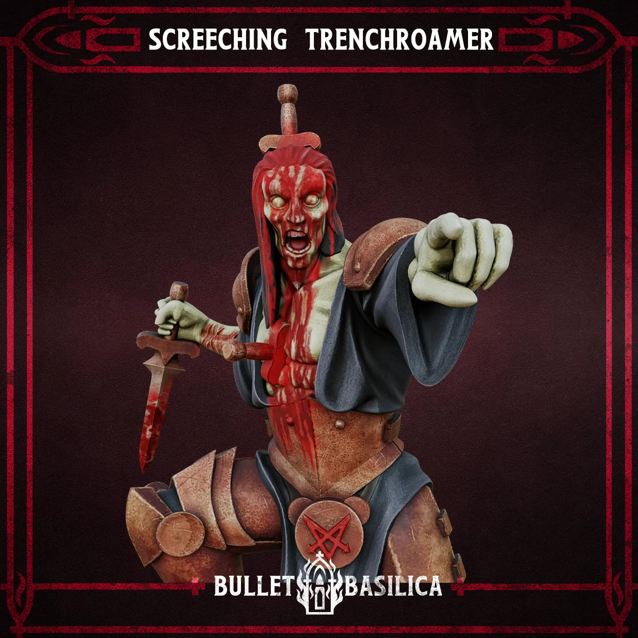 Screeching Trenchroamer - Resin Tabletop Miniature