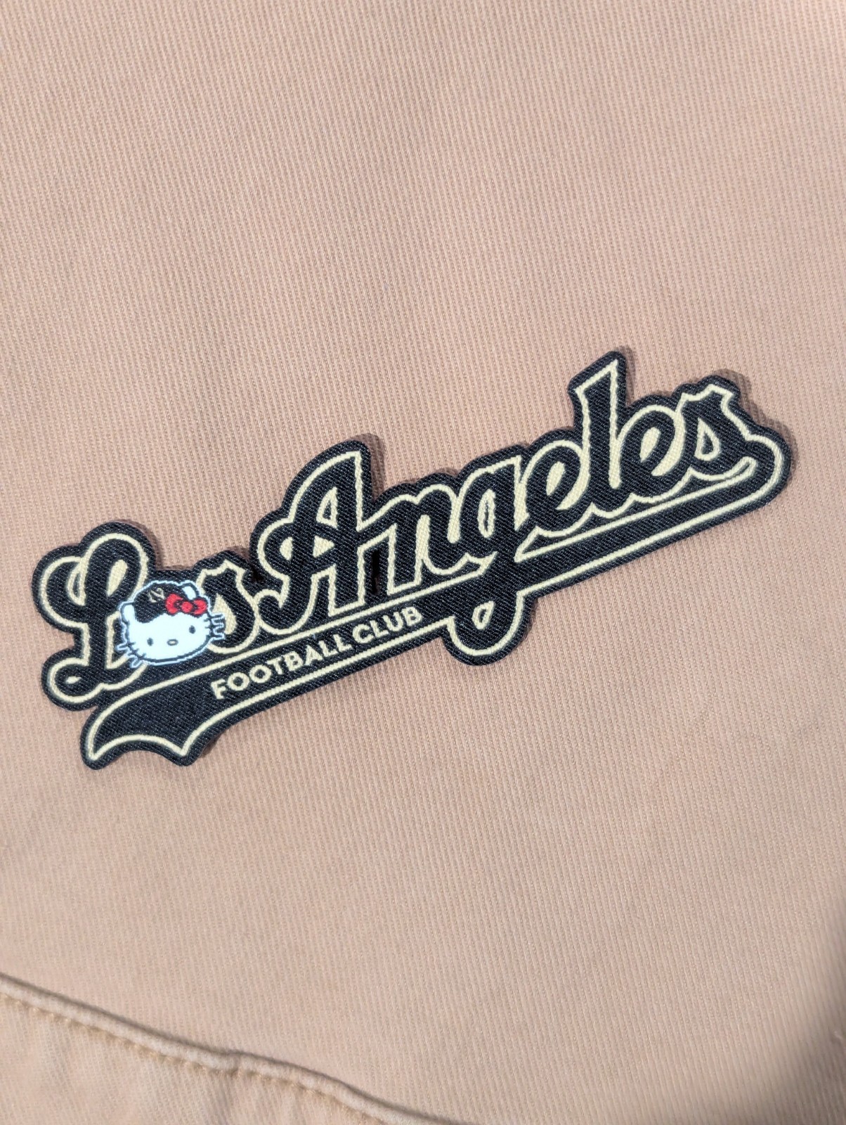 LAFC PATCH HELLO KITTY LOS ANGELES VEST JACKET  SHIRT SCARF HAT
