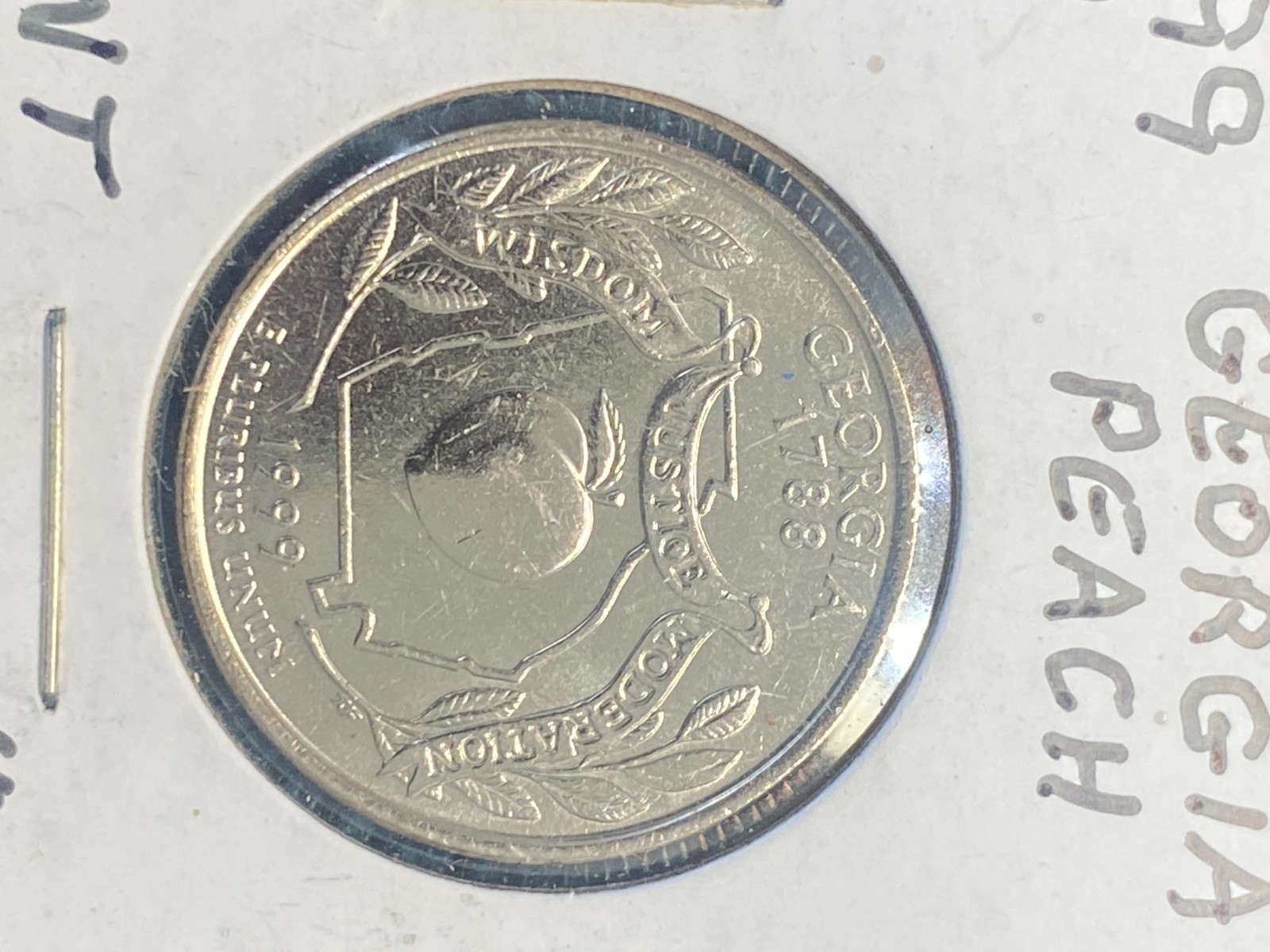 STORAGE UNIT FIND 1999 P Georgia Peach Quarter