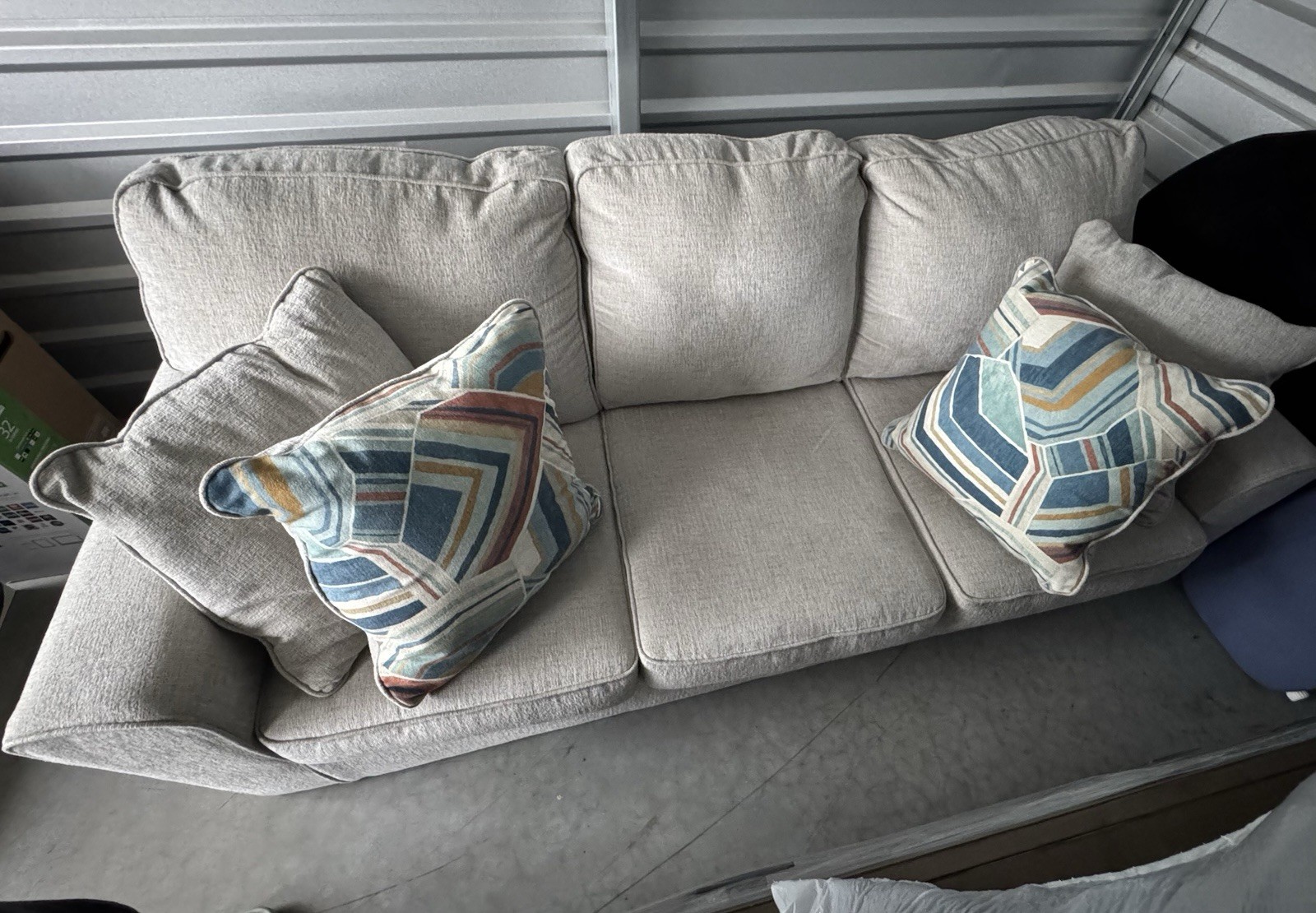 Cashton Sofa- Ice Color