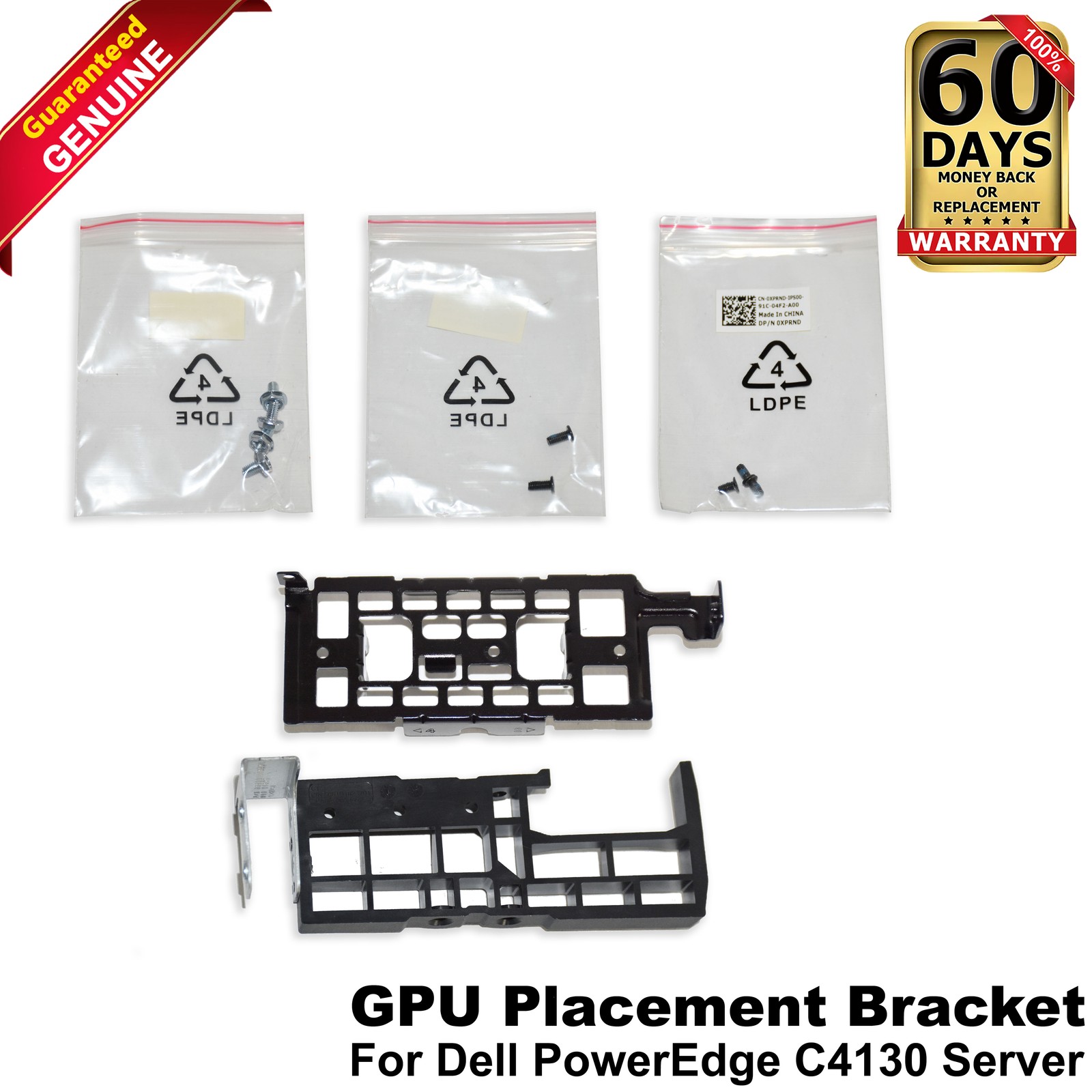 Dell PowerEdge C4130 GPU Bracket Tesla M40 M60 P40 P100 VXYHJ P9J0X P5W6P