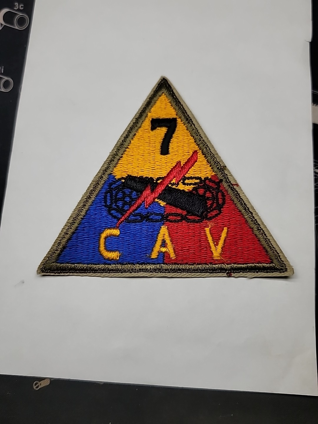 7th Armored Cavalry patch