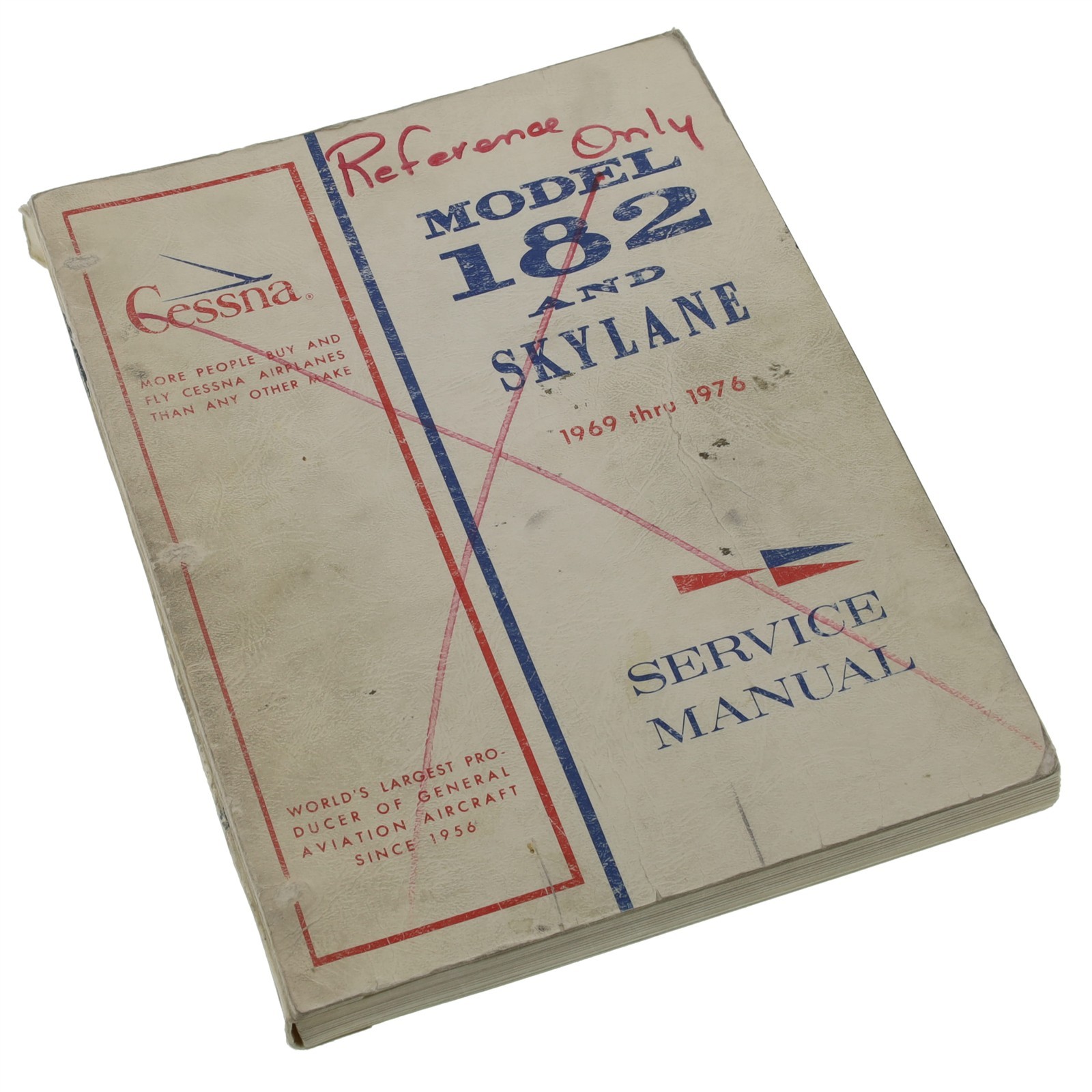 Cessna 182M-P Skylane Maintenance Service Manual 1969-1976 - D2006-13