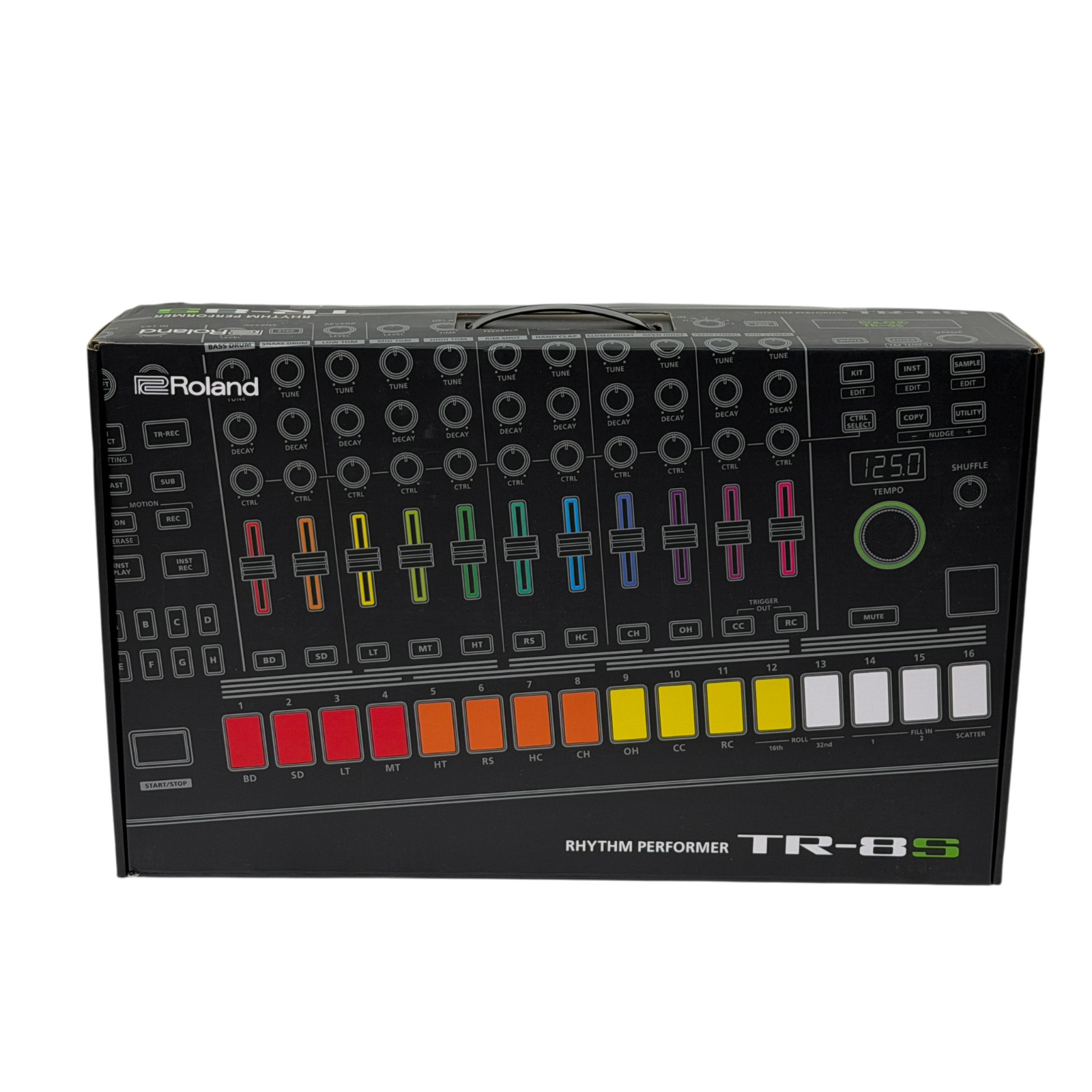 Roland TR-8S Rhythm Performer Advanced Drum Machine with Classic TR Drum Sound