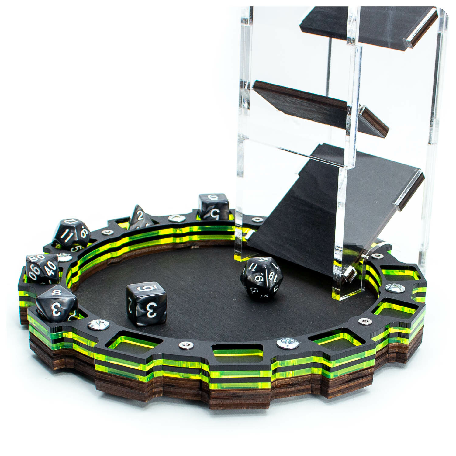 Sprocket Dice Tray ~ (color options) by C4Labs