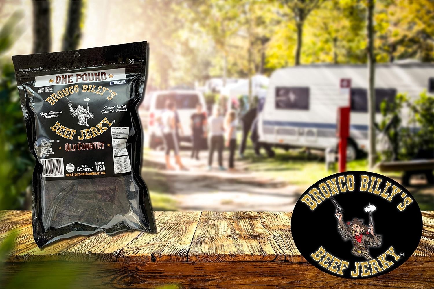 Hickory Smoked Old Country Jerky, 16oz