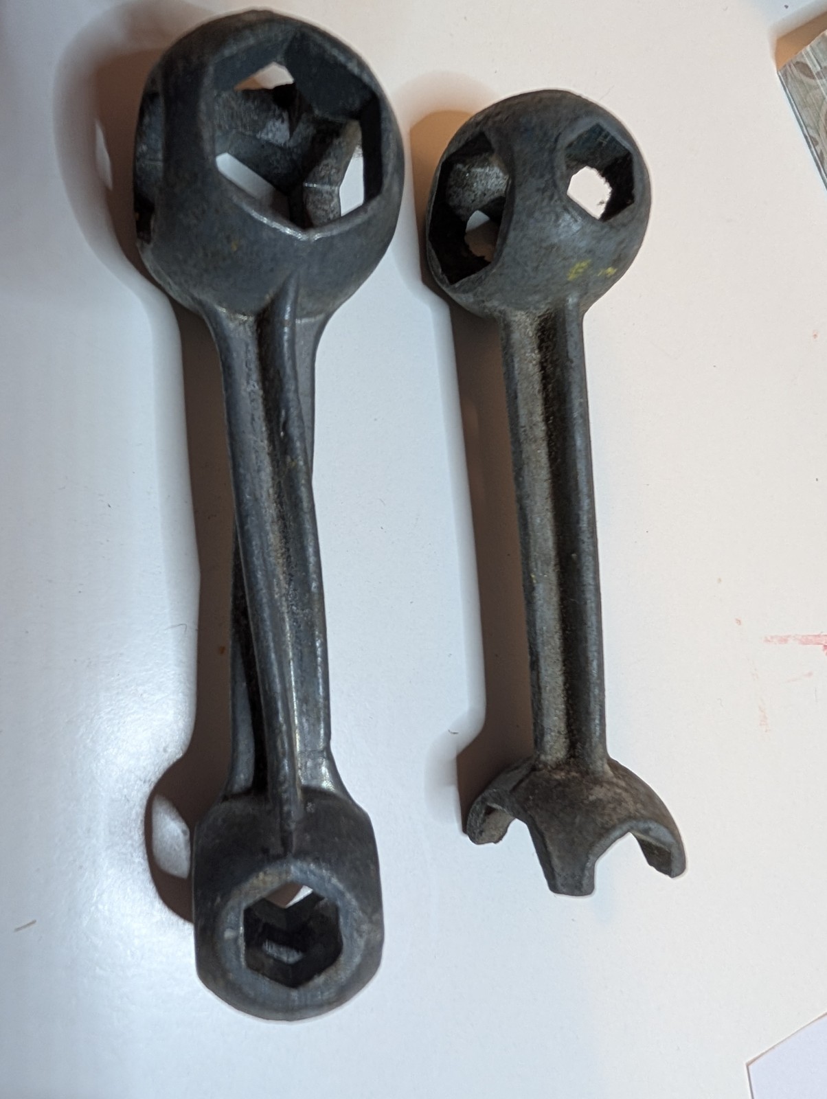 Two Bicycle Wrenches One's Made In Us And One Is Made In England. BEST OFFER