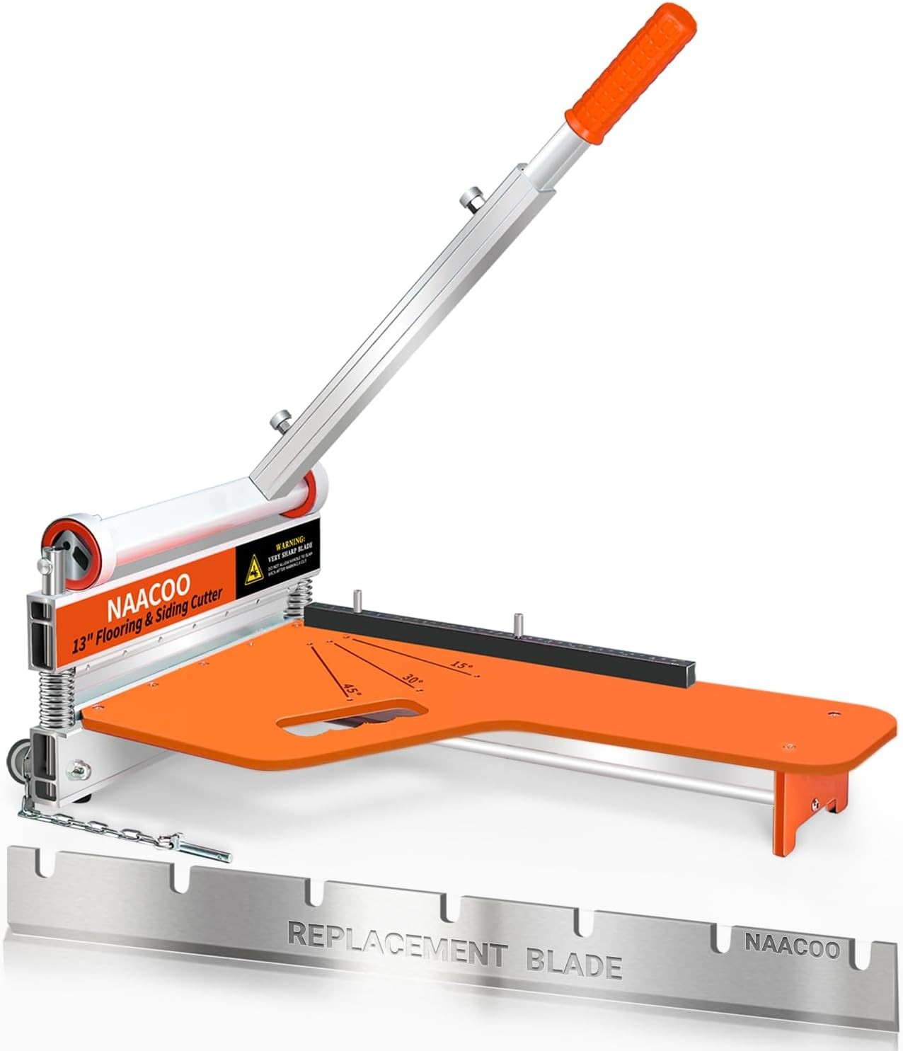 Laminate/Vinyl Floor Cutter with Extra Blade for Work Efficiently,13“ Vinyl Plan
