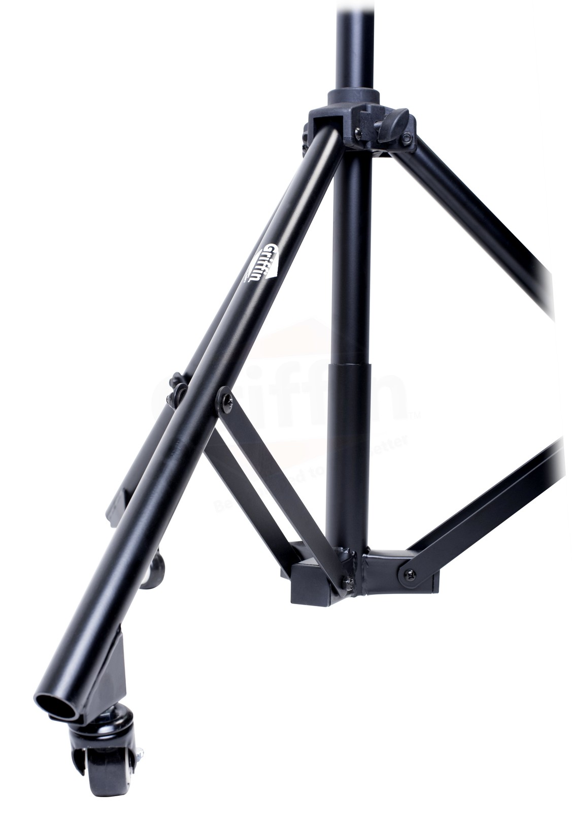 2 PACK Studio Microphone Boom Stand with Wheels by GRIFFIN | Extended Mic Height