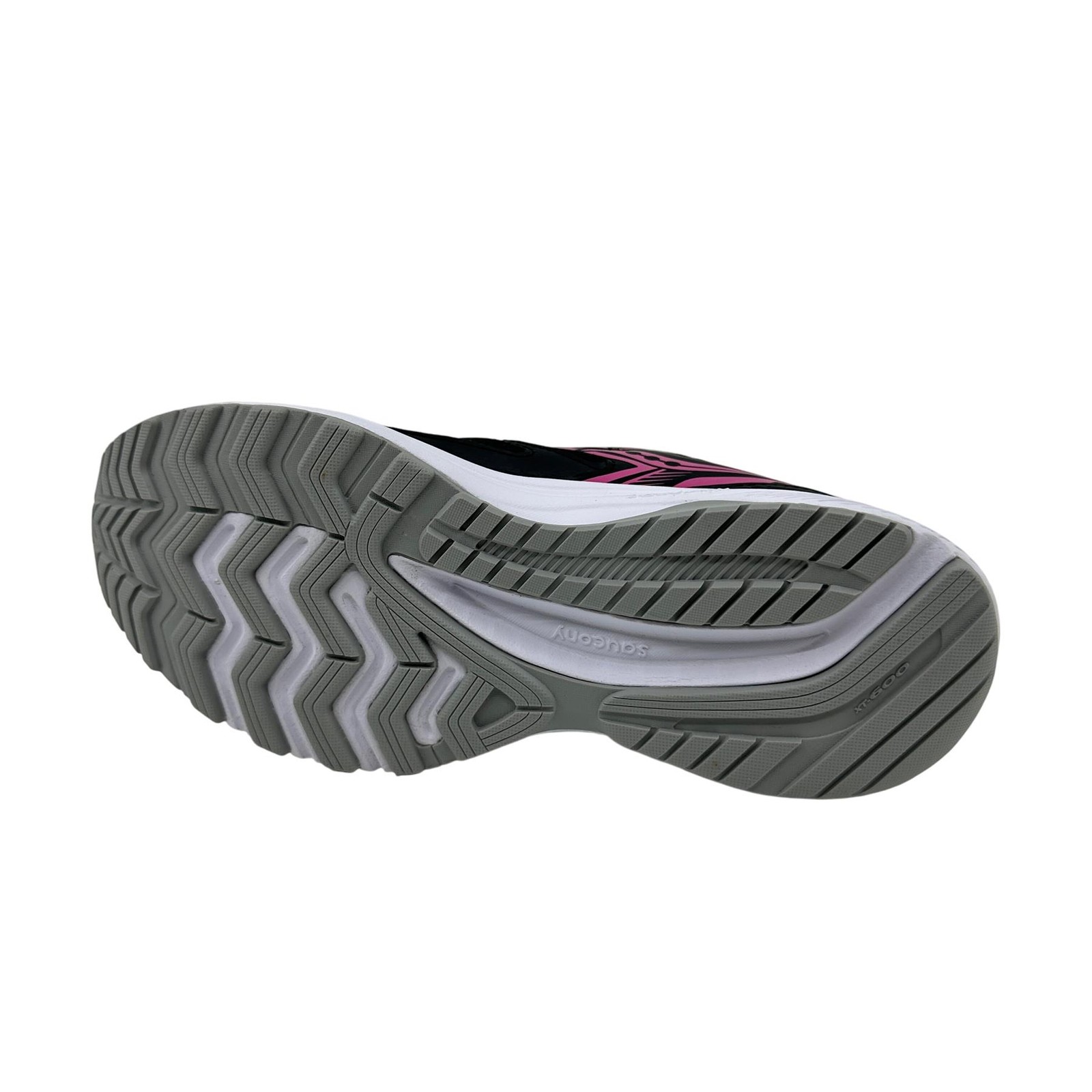 Saucony Cohesion 14 Black Pink Citro Womens Athletic Sneaker