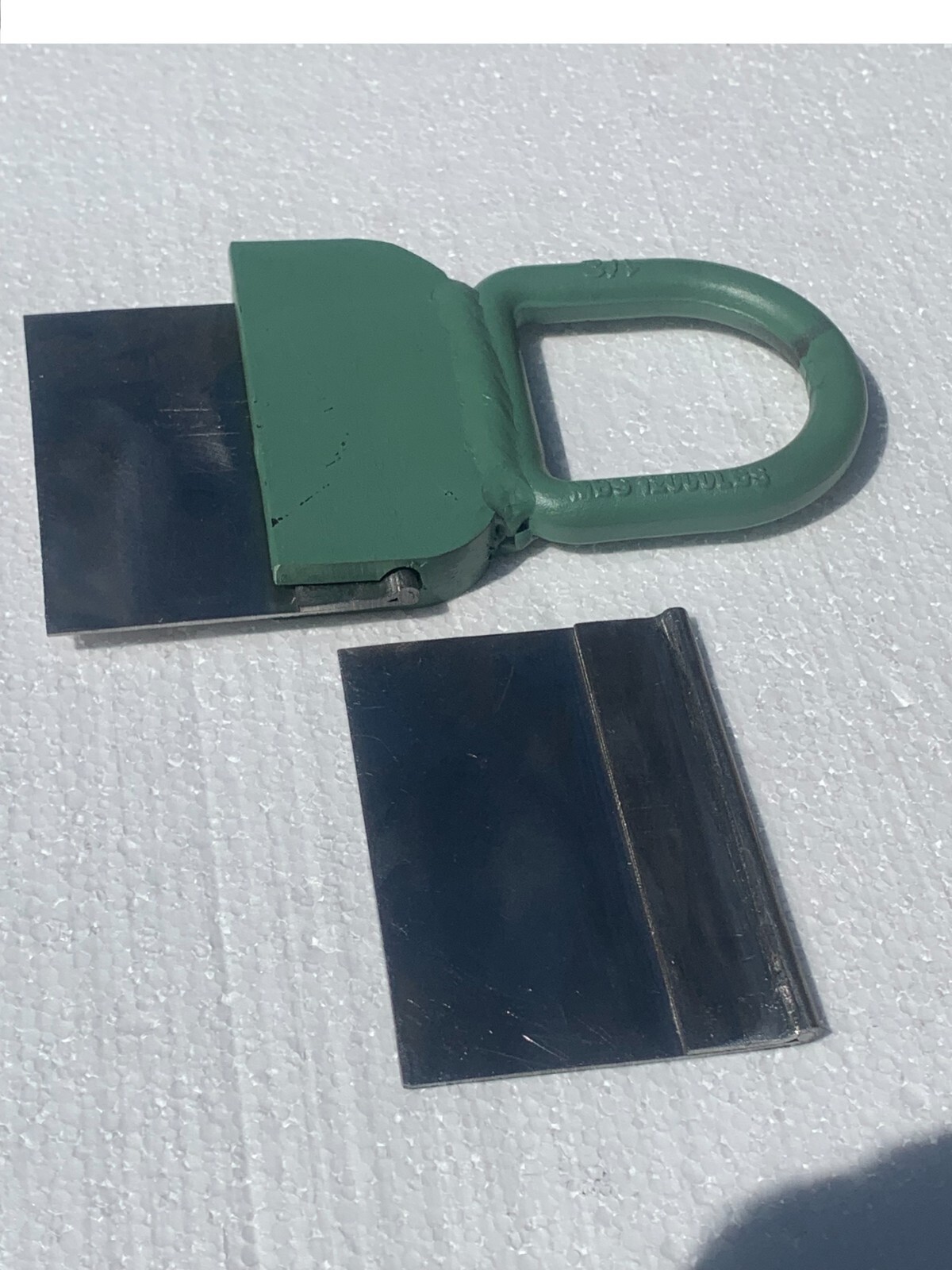 Auto Body 4" Tac, weld & pull Clamp With 2 4"  Plates Kit