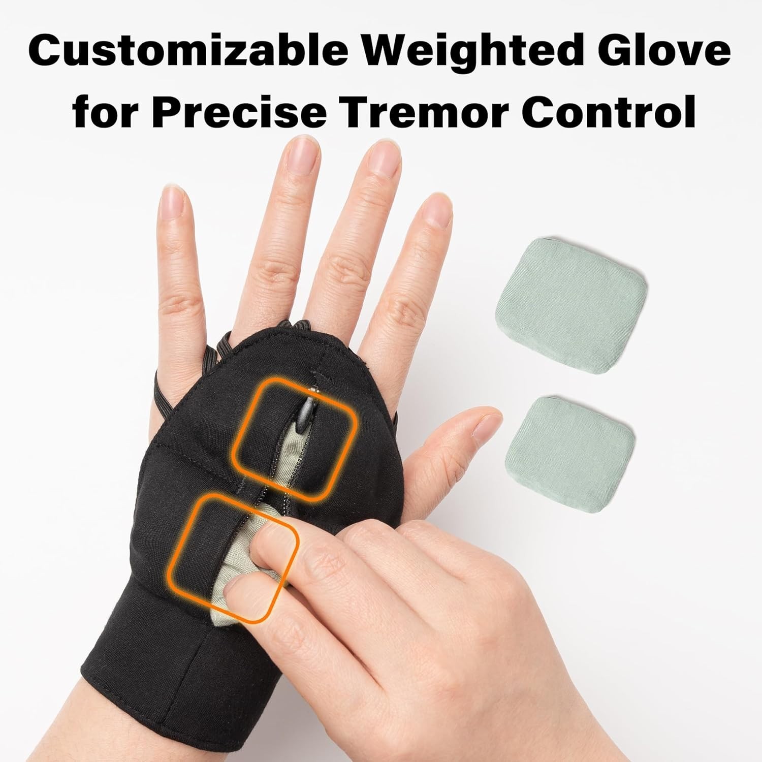 Weighted Gloves for Tremors Wrist Weights for Hand Tremors and Parkinsons Pat...