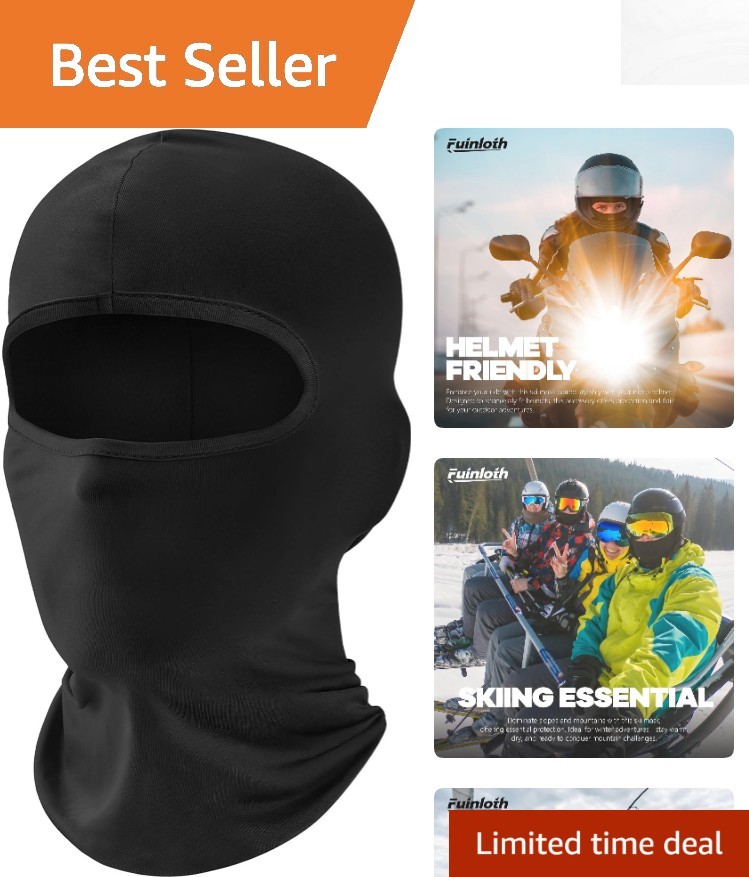 Versatile Neck Gaiter & Balaclava -  Cooling Protection for Any Adventure