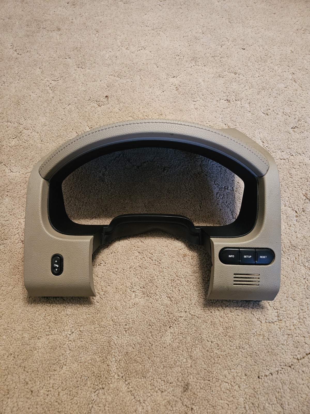 04-08 Ford F-150 Dash Cluster Speedometer Trim Bezel OEM Tan