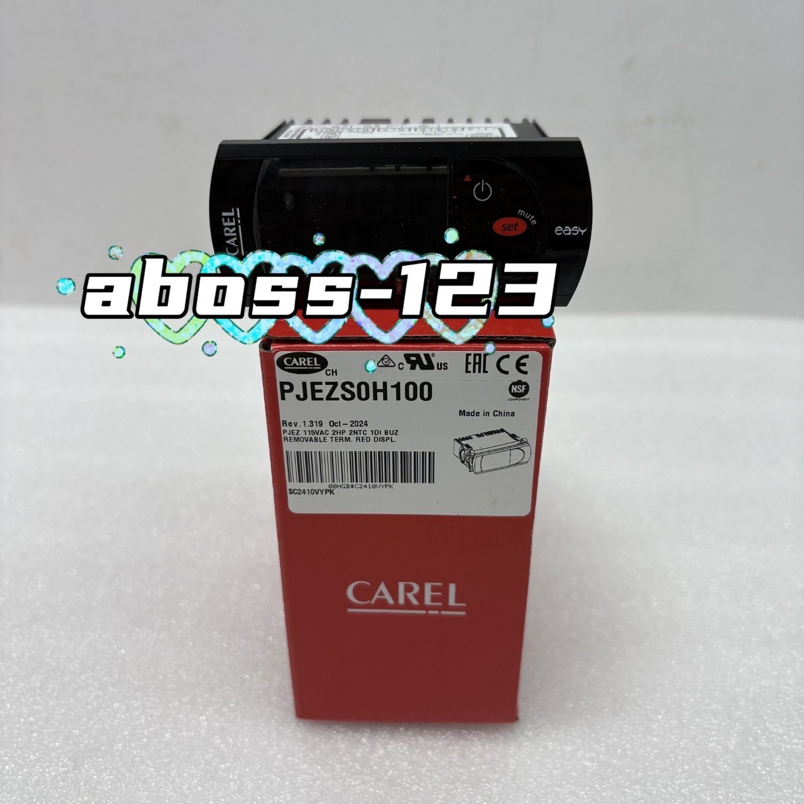 CAREL-- PJEZS0H100 Temperature controller#1pcs New In Box