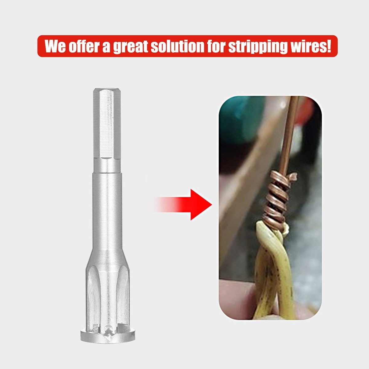 Power Drill Drivers Wire Twisting Tool, 1PCS for Home Workshop