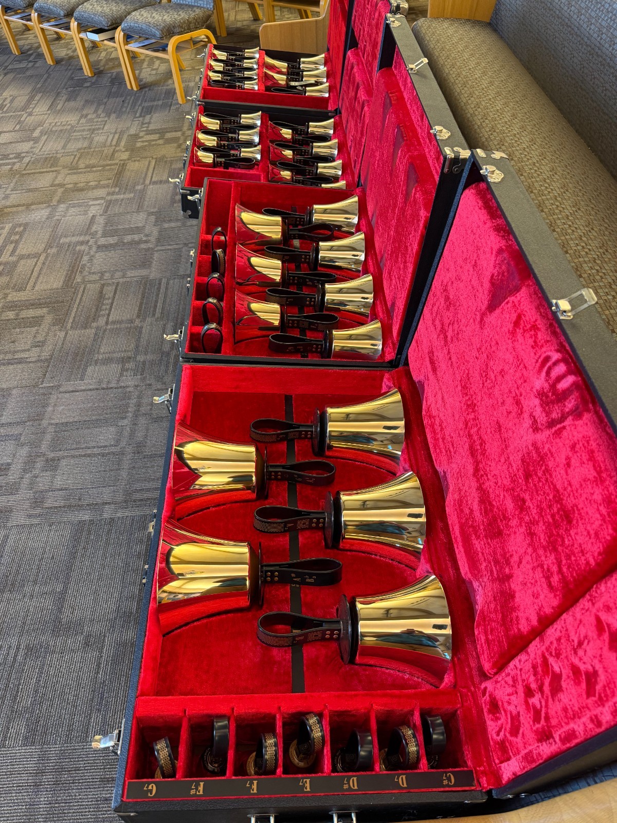 4-Octave Schulmerich Handbells/Complete Set/Church Handbells/Excellent Condition