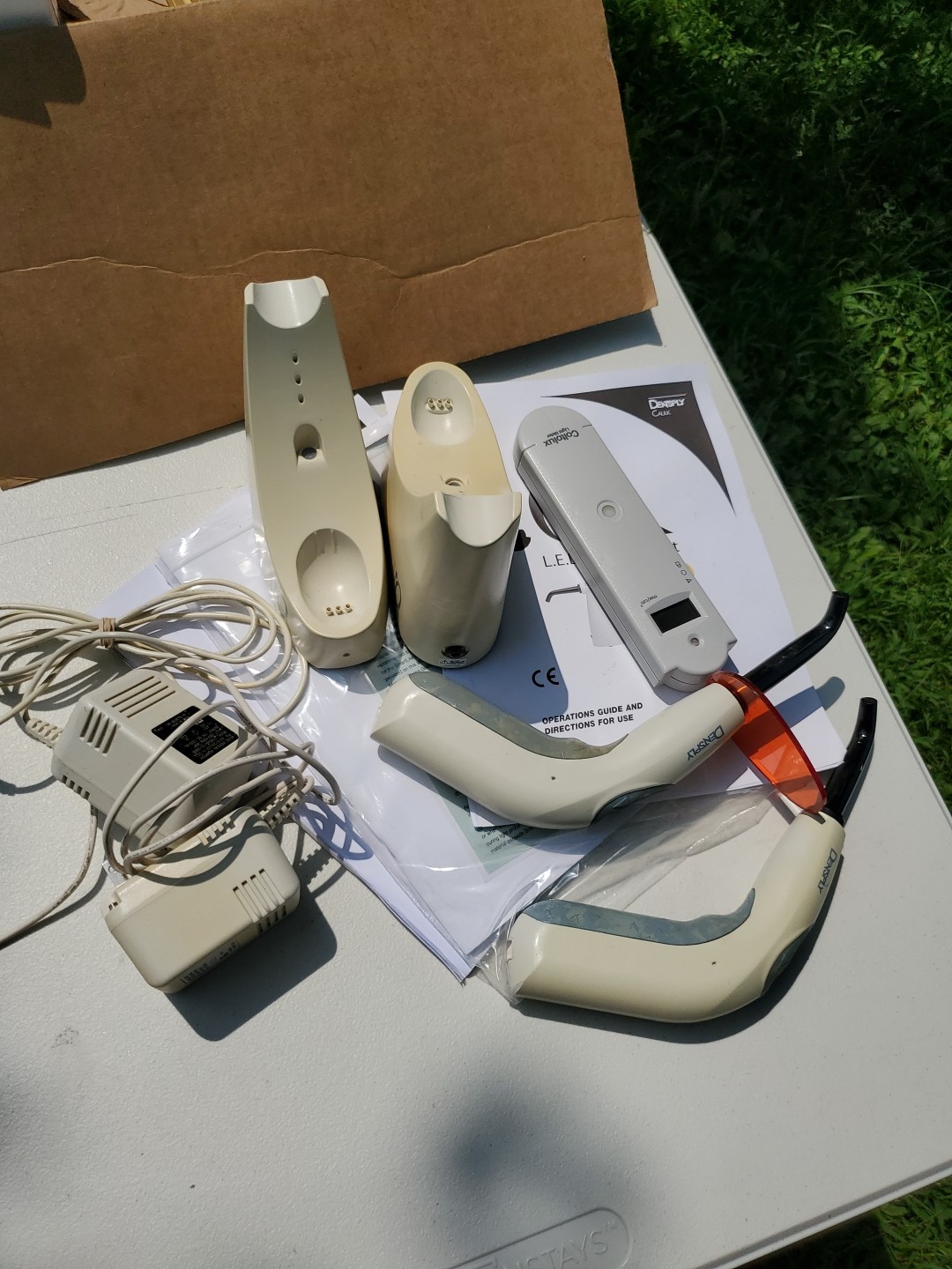 2 Dentsply SmartLite Led Curing Lights & Coltolux Light Meter