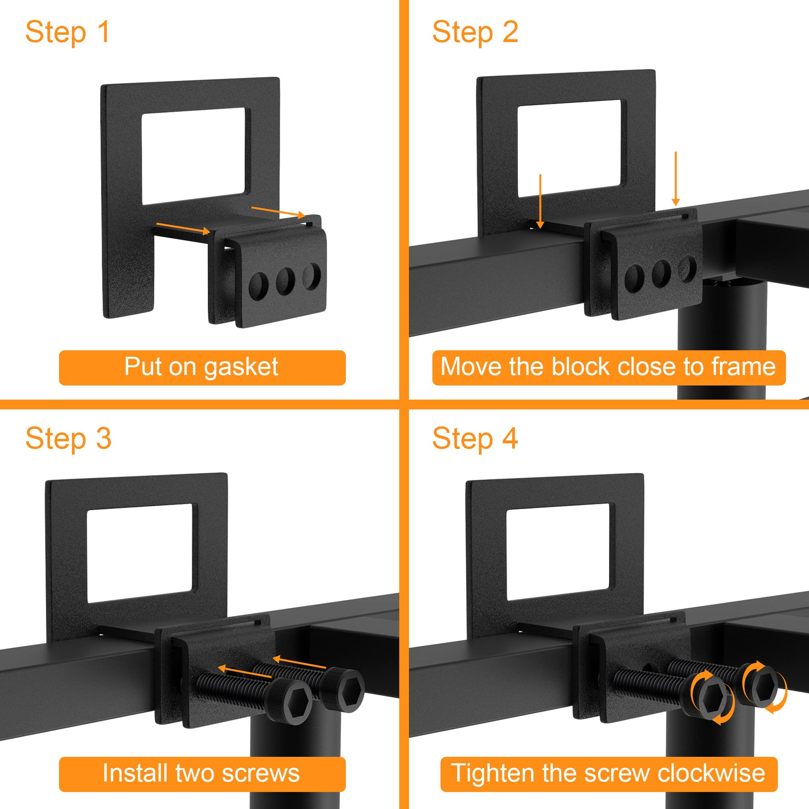 Non Slip Mattress Gaskets 6 PCS,Mattress Holder in Place Gripper for Metal Be...