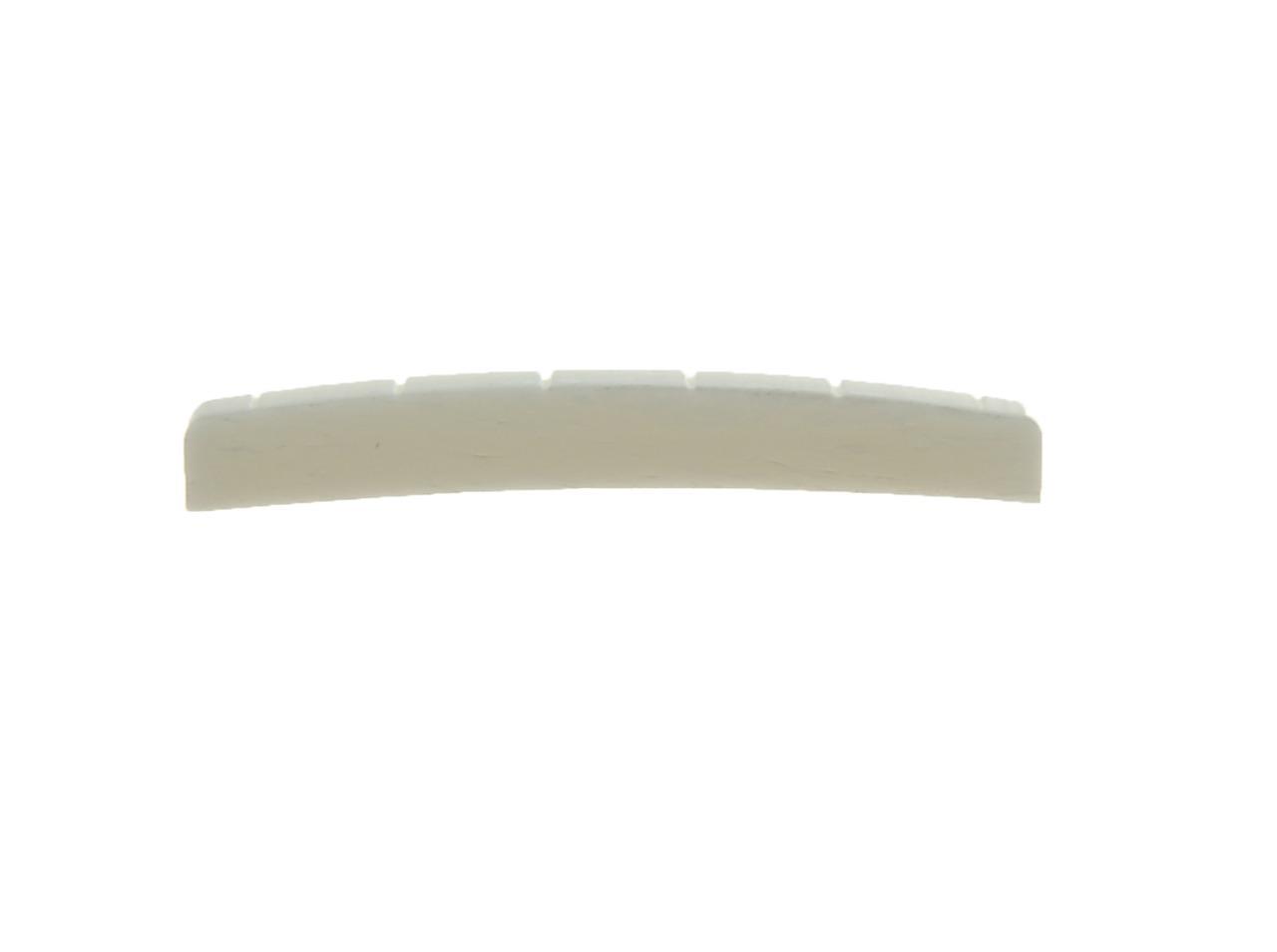 42mm Pure Bone Nut Curved Bottom Slotted Guitar Nut for Strat Tele 42x3.2mm