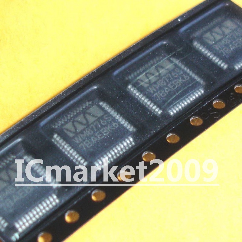 5 PCS WM8776SEFT TQFP-48 WM8776S WM8776 24-Bit, 192kHz Stereo CODEC Chip IC