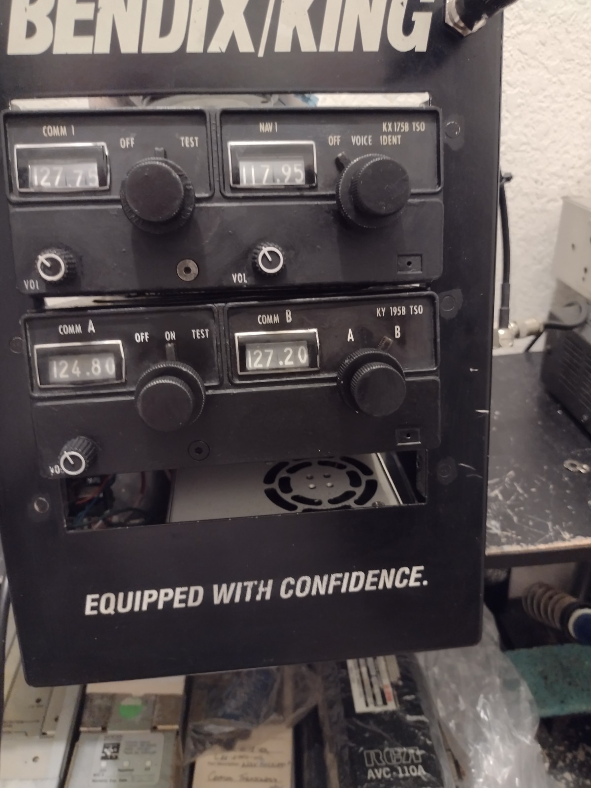 King KX175B Nav comm radio Tso nice