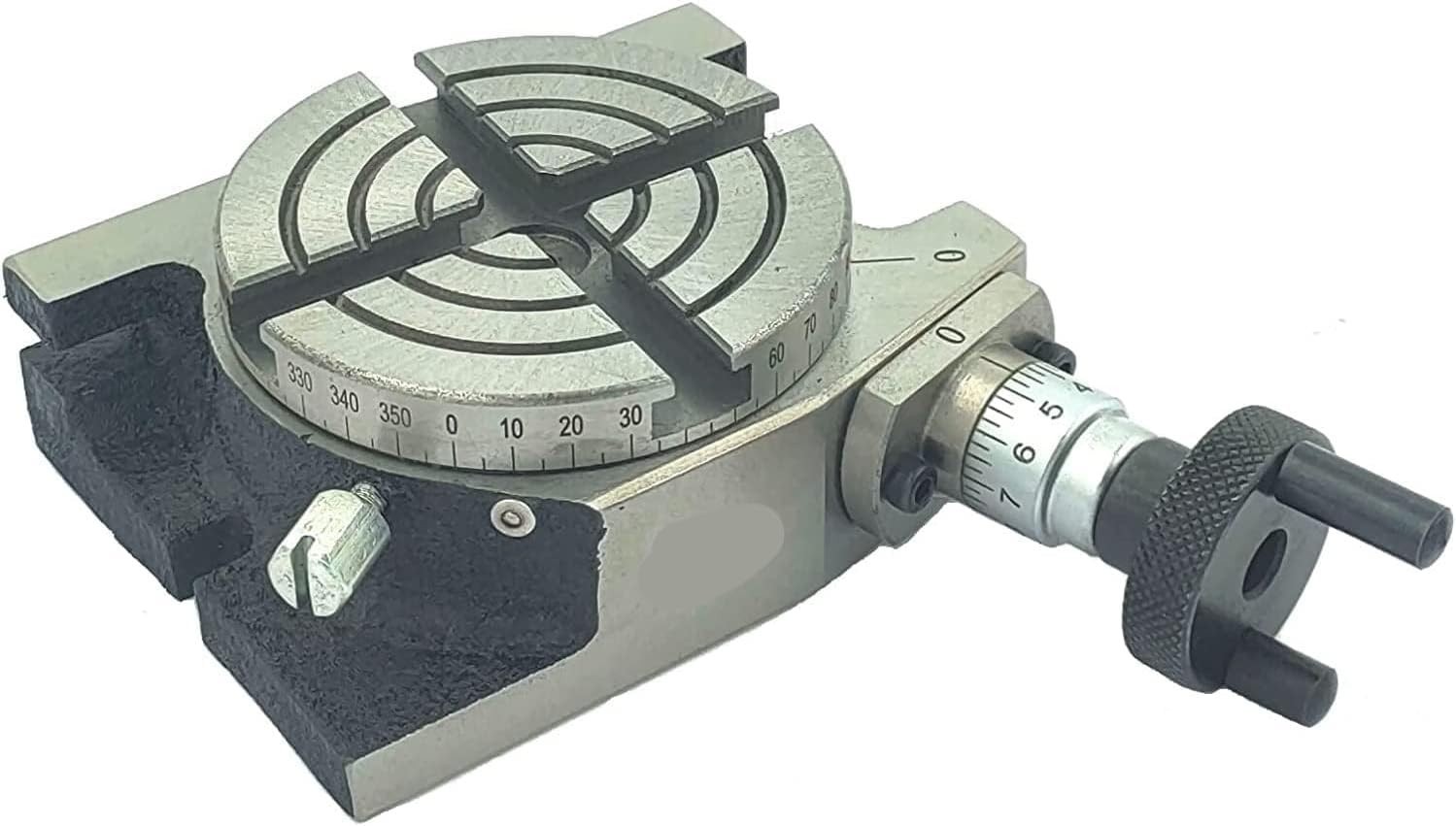 Horizontal Vertical 3" Inch 80mm Rotary Milling Tables (3" Inch II 80 mm Regular