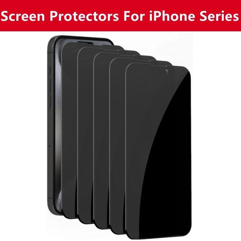 Privacy Tempered Glass Screen Protector for iPhone 17 Pro Max 17 16 15 14 13 12