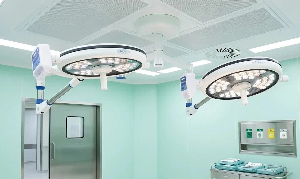 Double Satellite Operation Theater Light Surgical LED OT Room Lamp light