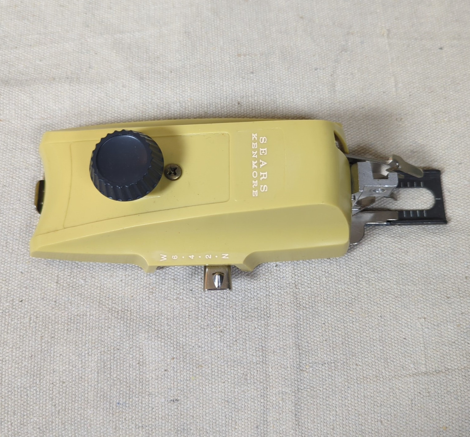 Vintage Sears Kenmore Buttonholer Attachment w/Templates Box Instructions M351