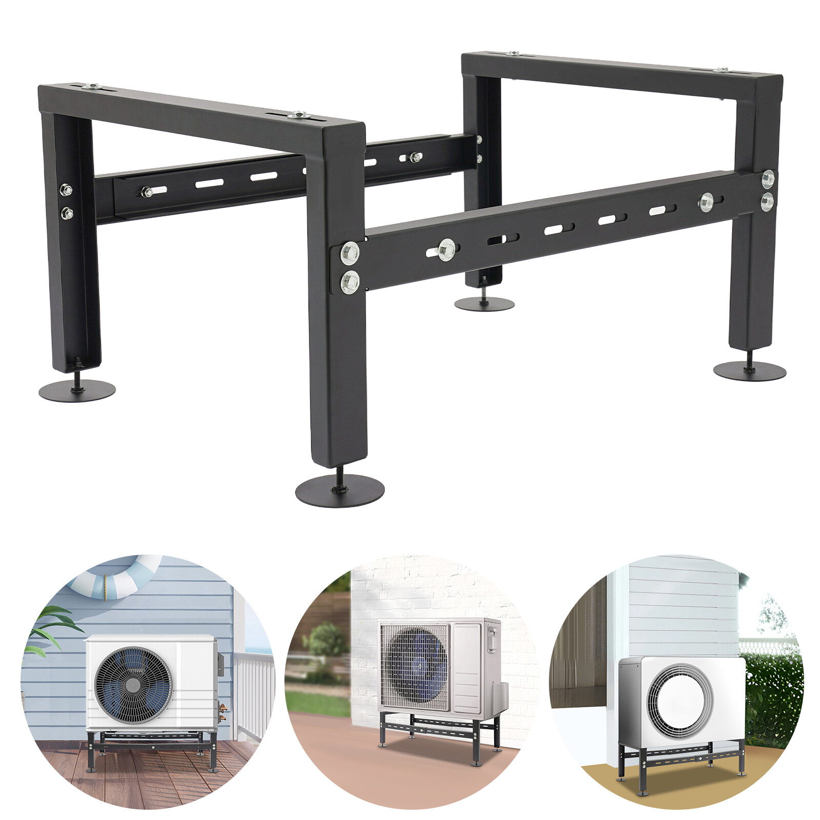 Mini Split Ground Stand for Air Conditioners Heat Pump System