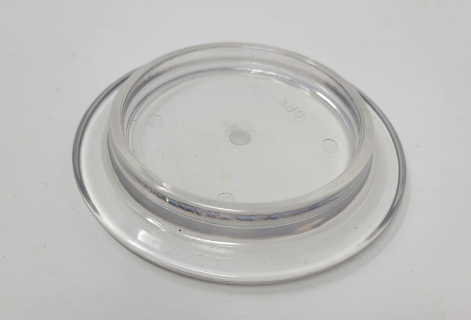 Lucite Piano Caster Cups | SET OF 4 | Clear Transparent 4.5" Diameter