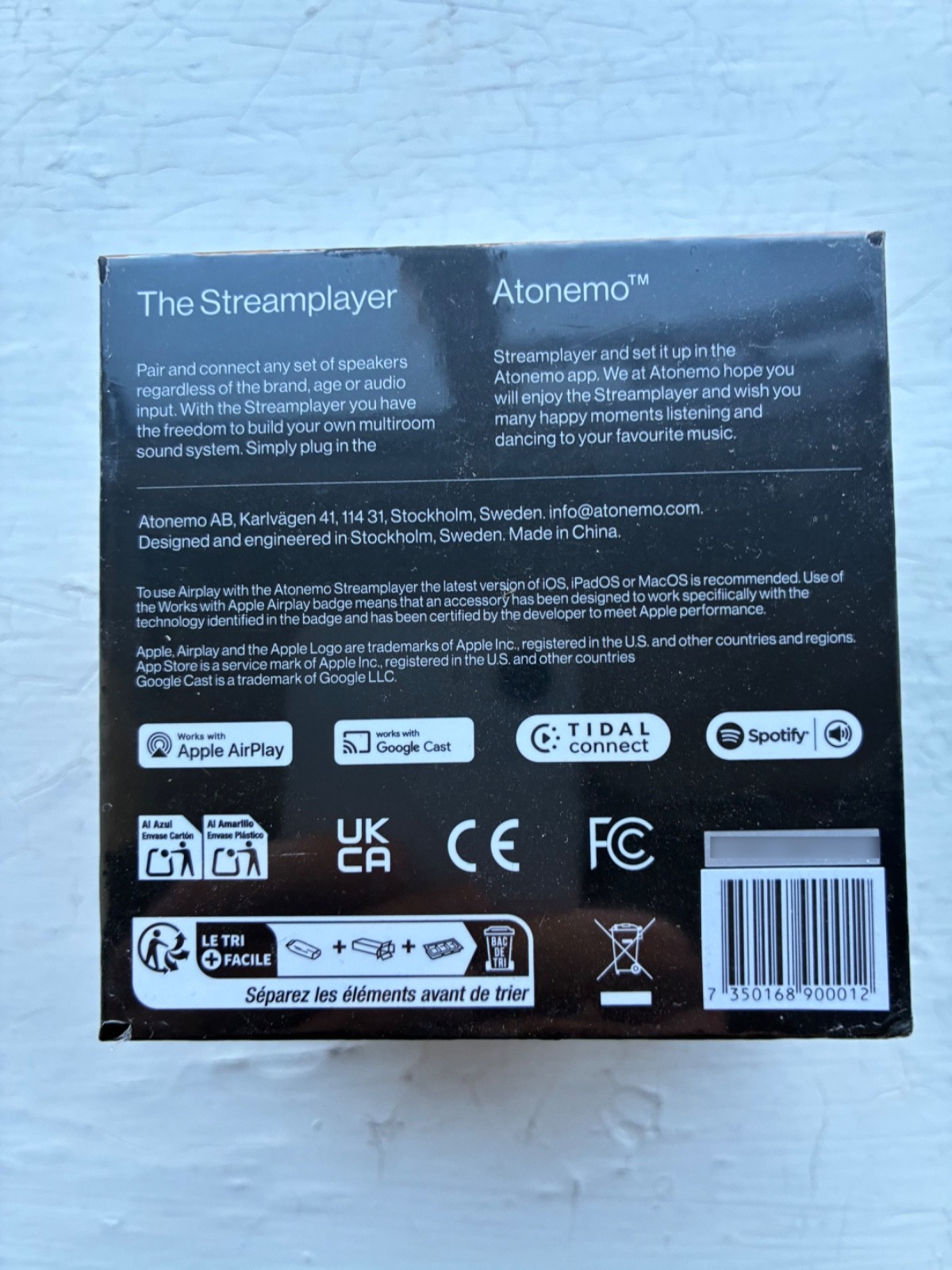 Atonemo Streamplayer