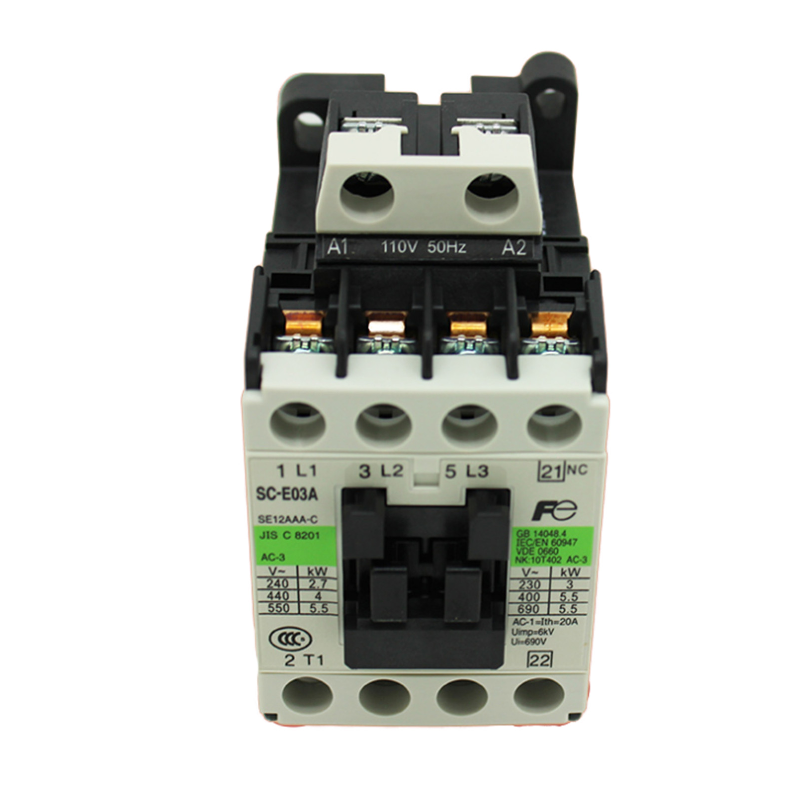 FUJI SC-E03A Contactor AC 220V New 1PCS